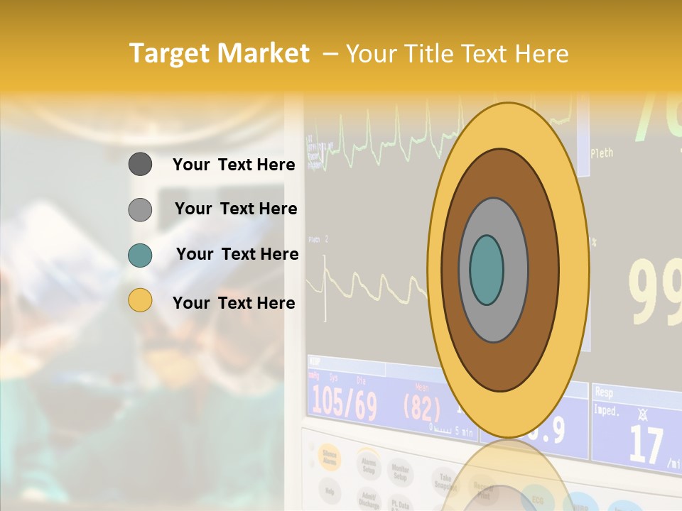 Room Electrocardiogram Professional PowerPoint Template