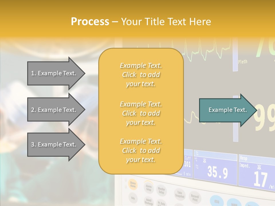 Room Electrocardiogram Professional PowerPoint Template
