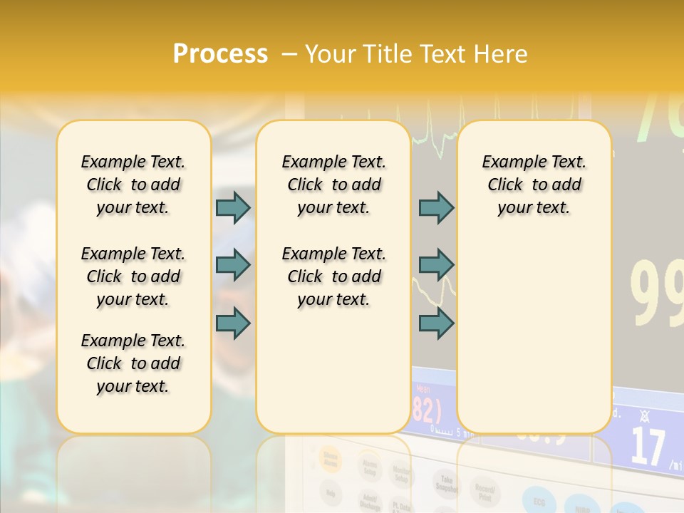 Room Electrocardiogram Professional PowerPoint Template