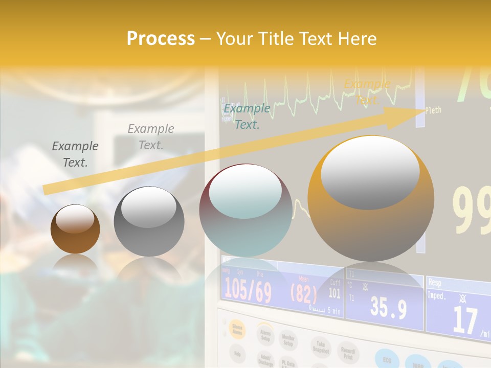 Room Electrocardiogram Professional PowerPoint Template