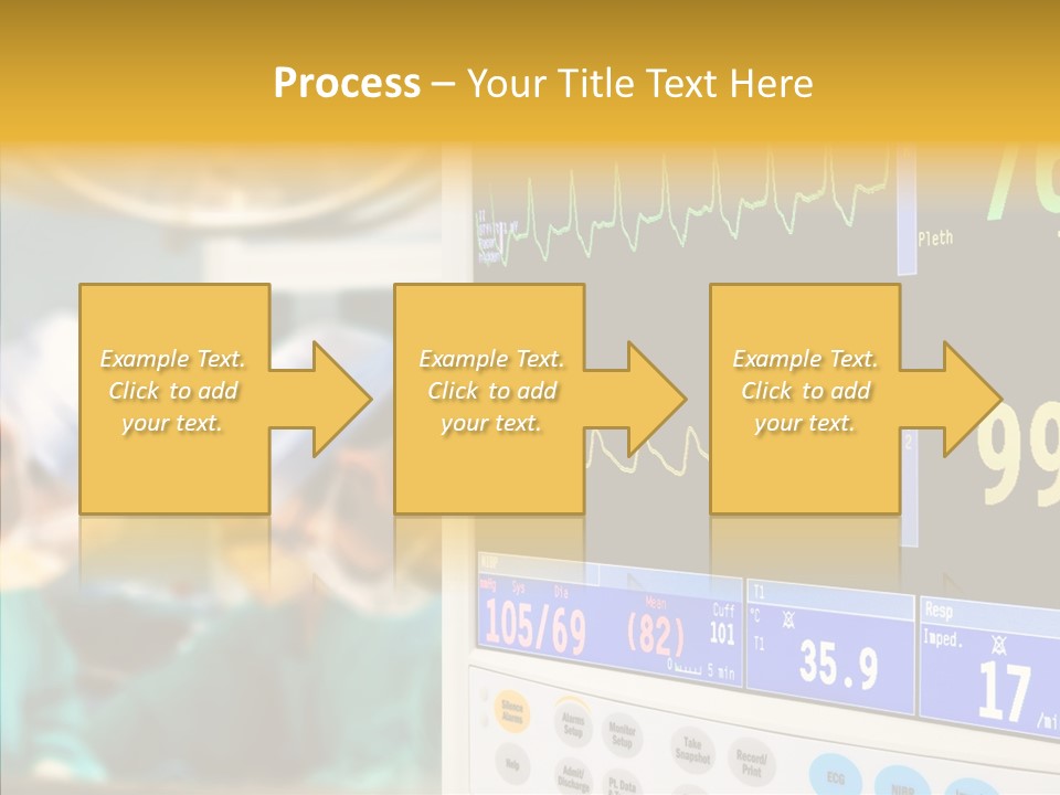 Room Electrocardiogram Professional PowerPoint Template