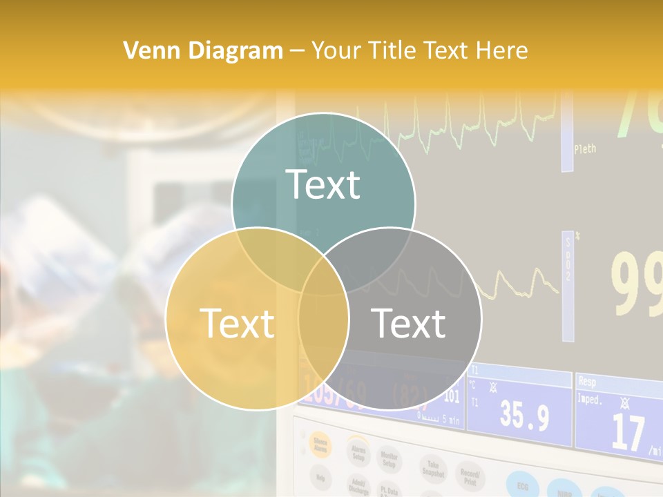 Room Electrocardiogram Professional PowerPoint Template