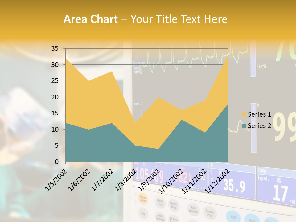 Room Electrocardiogram Professional PowerPoint Template