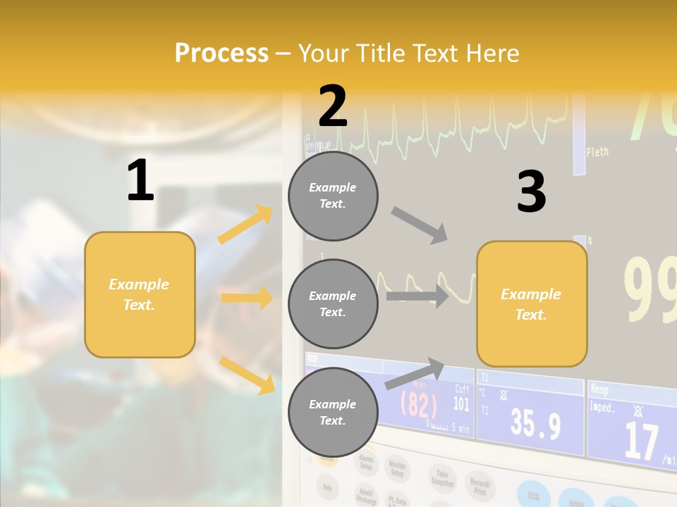 Room Electrocardiogram Professional PowerPoint Template
