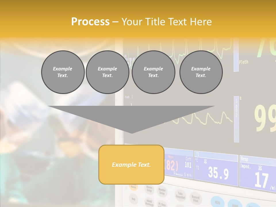 Room Electrocardiogram Professional PowerPoint Template
