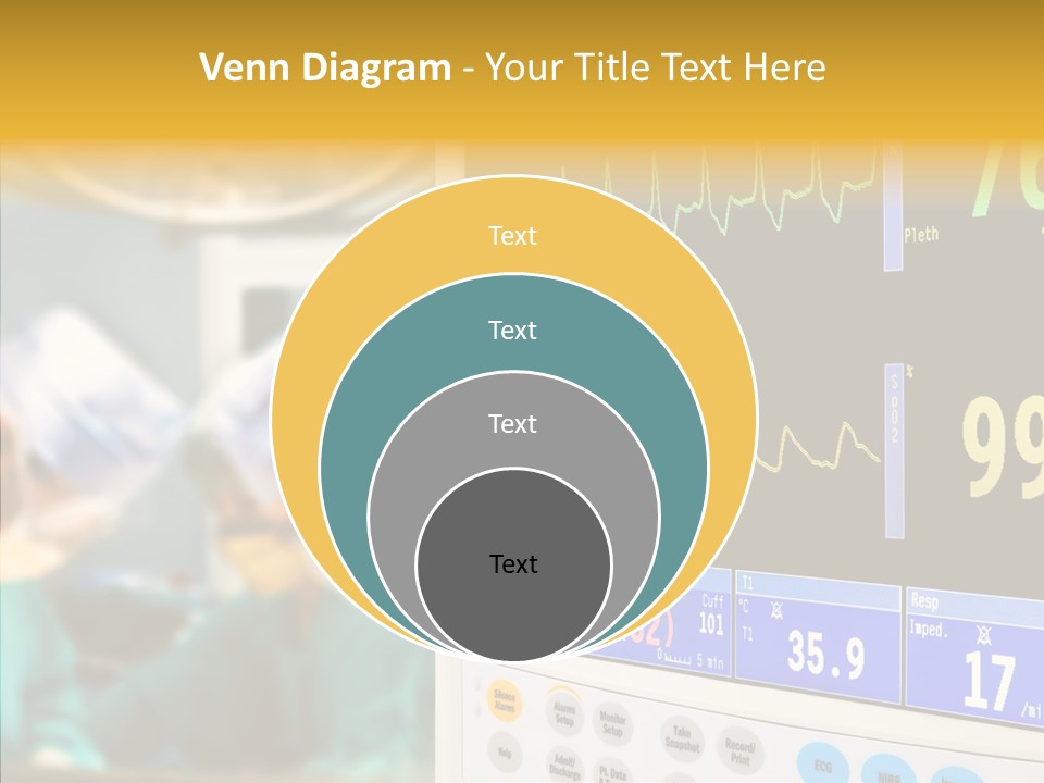 Room Electrocardiogram Professional PowerPoint Template