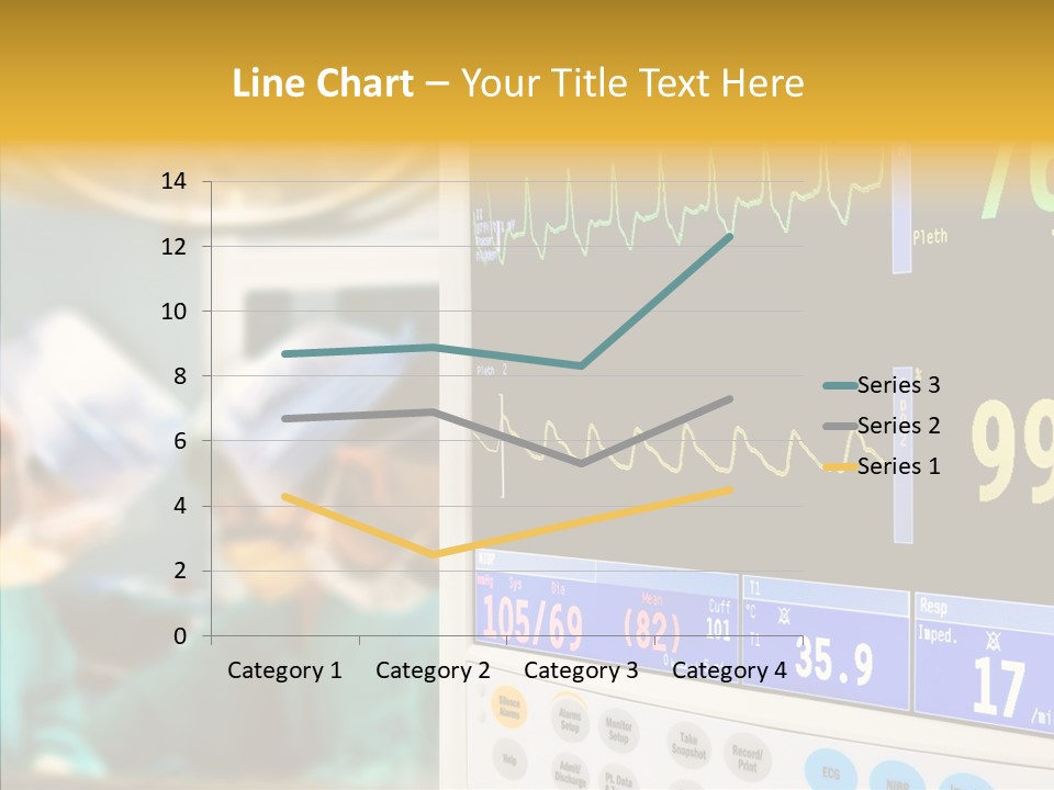 Room Electrocardiogram Professional PowerPoint Template