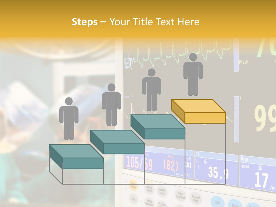 Room Electrocardiogram Professional PowerPoint Template