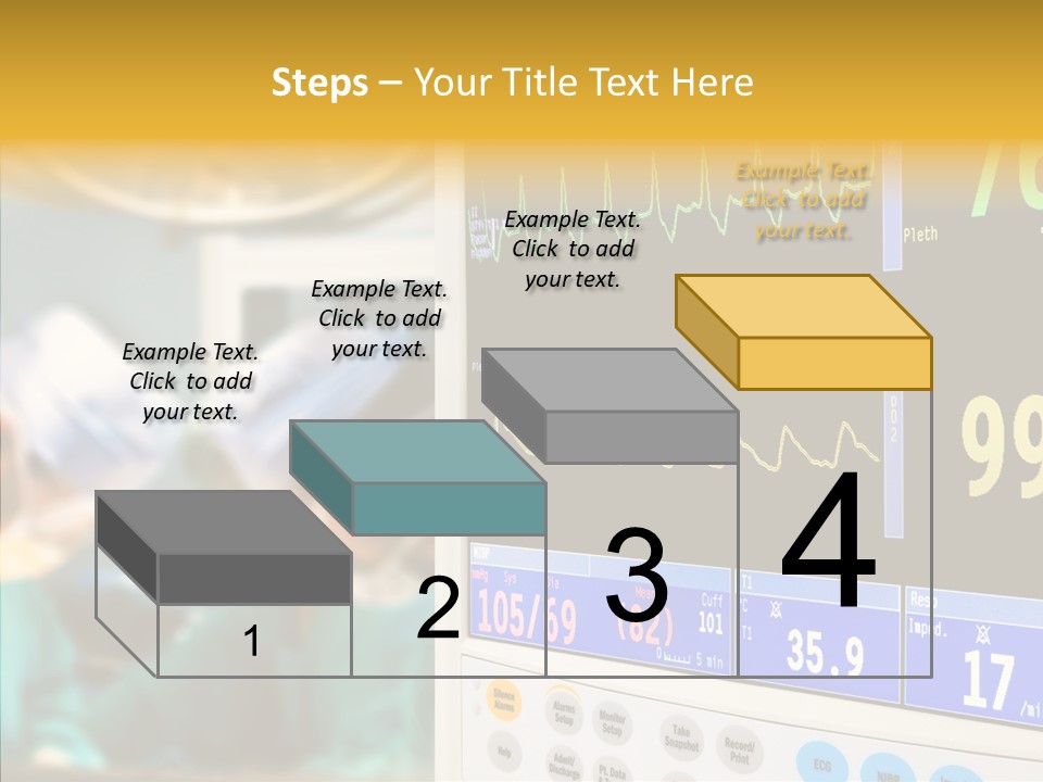 Room Electrocardiogram Professional PowerPoint Template