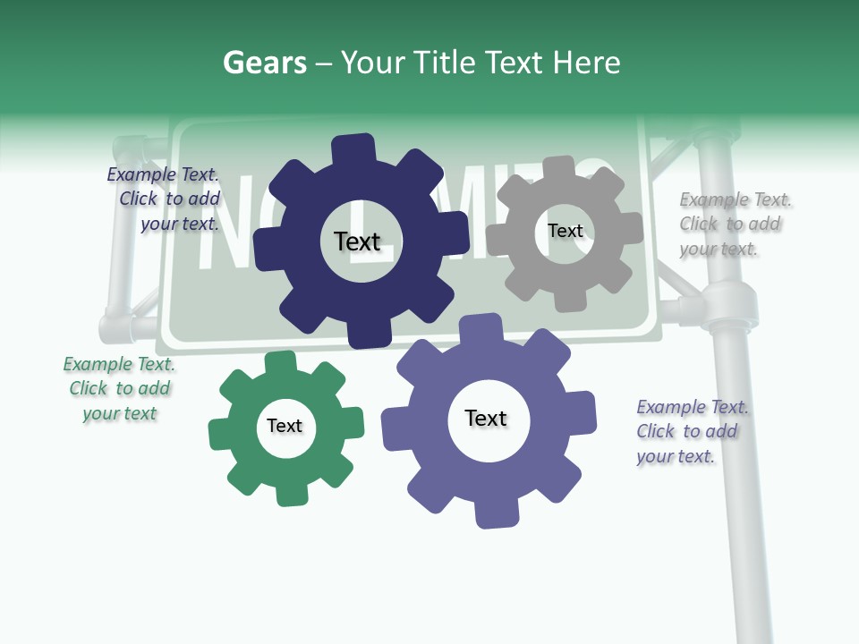 Planning Sign Street Sign PowerPoint Template