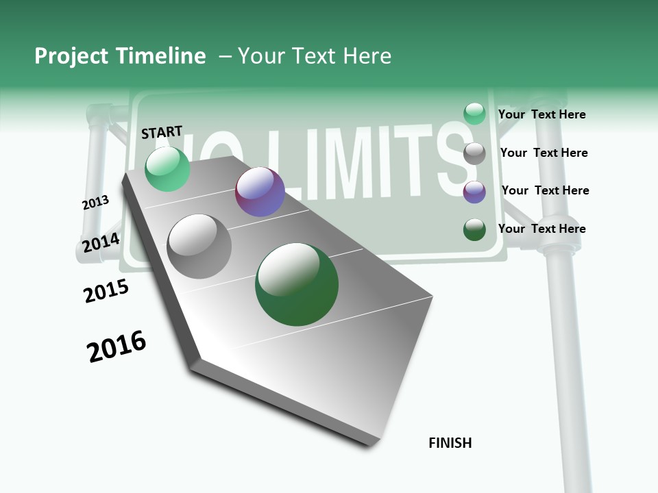 Planning Sign Street Sign PowerPoint Template