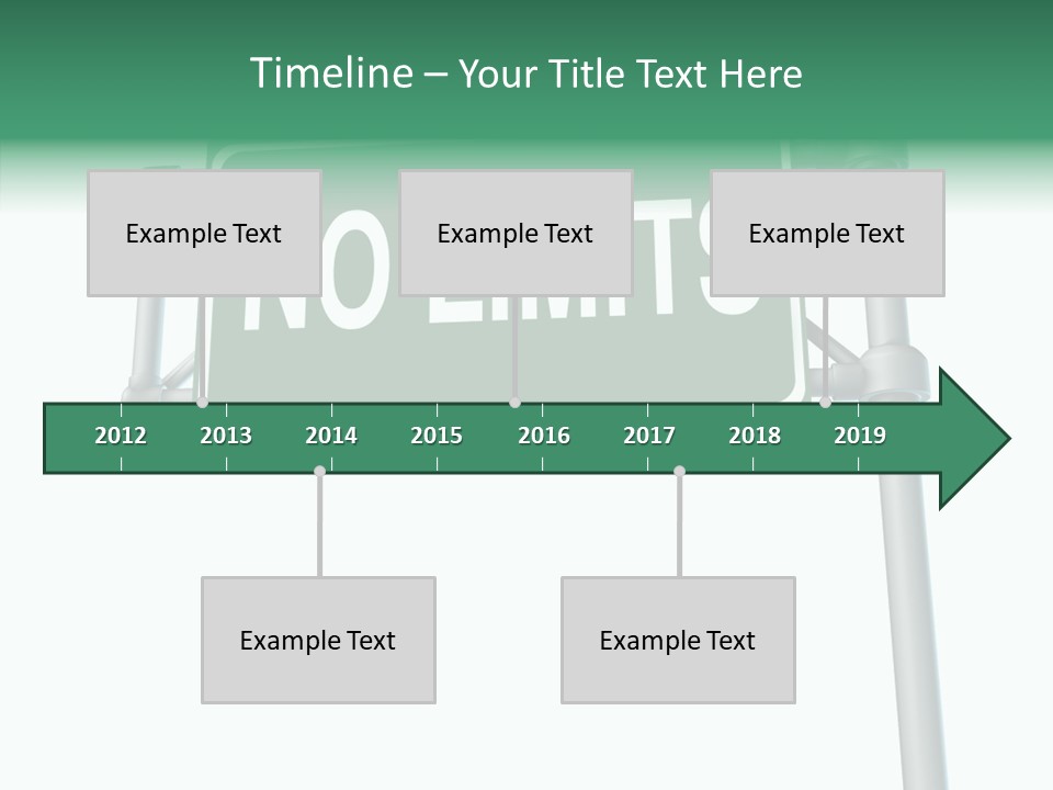 Planning Sign Street Sign PowerPoint Template