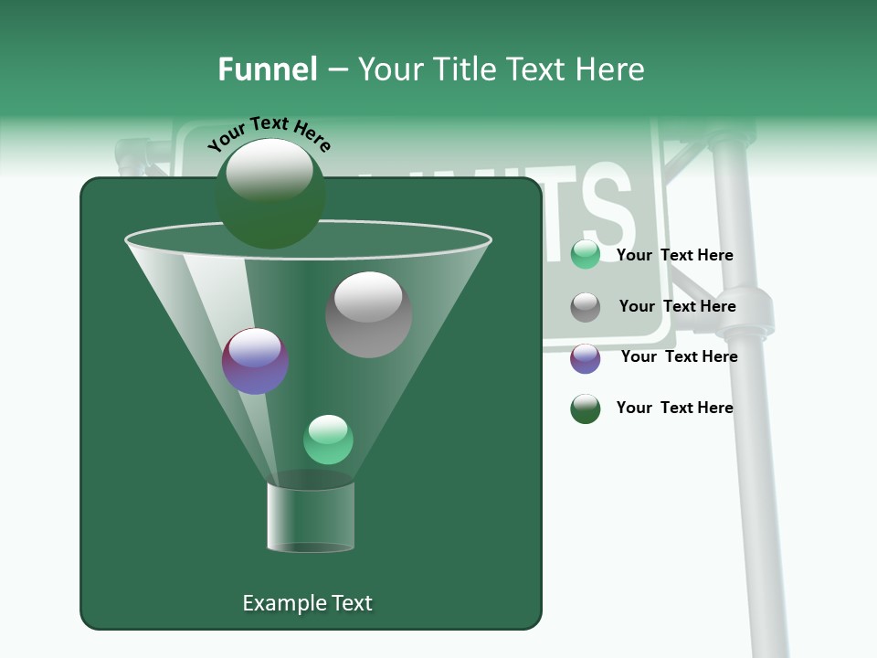 Planning Sign Street Sign PowerPoint Template