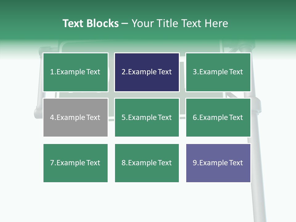 Planning Sign Street Sign PowerPoint Template