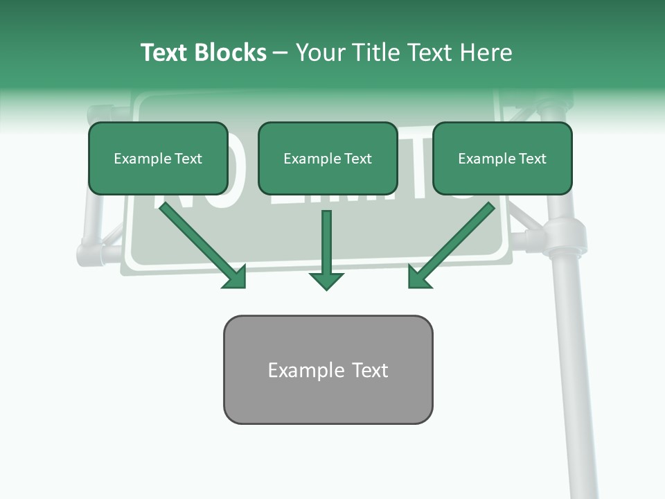 Planning Sign Street Sign PowerPoint Template
