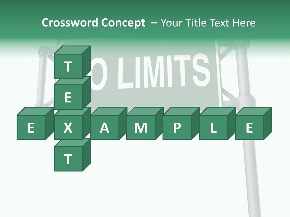 Planning Sign Street Sign PowerPoint Template