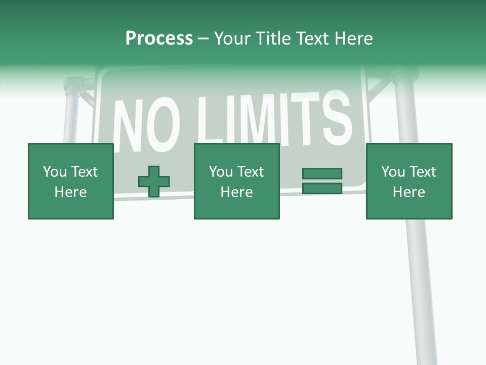 Planning Sign Street Sign PowerPoint Template