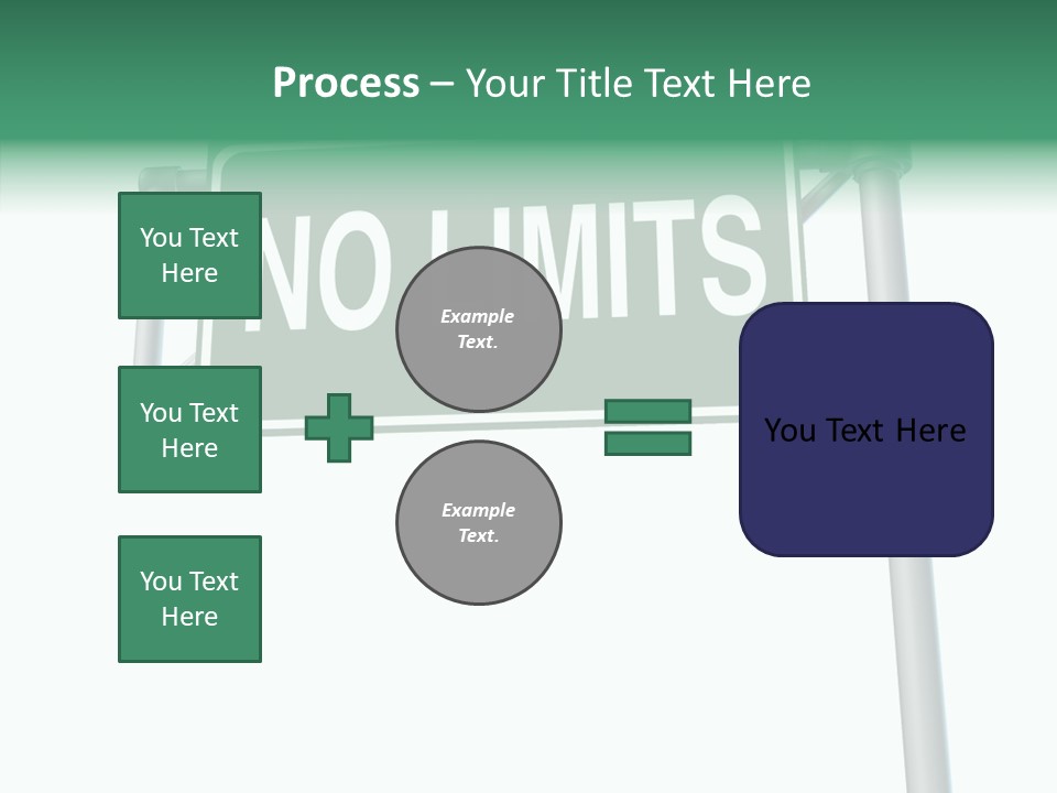 Planning Sign Street Sign PowerPoint Template