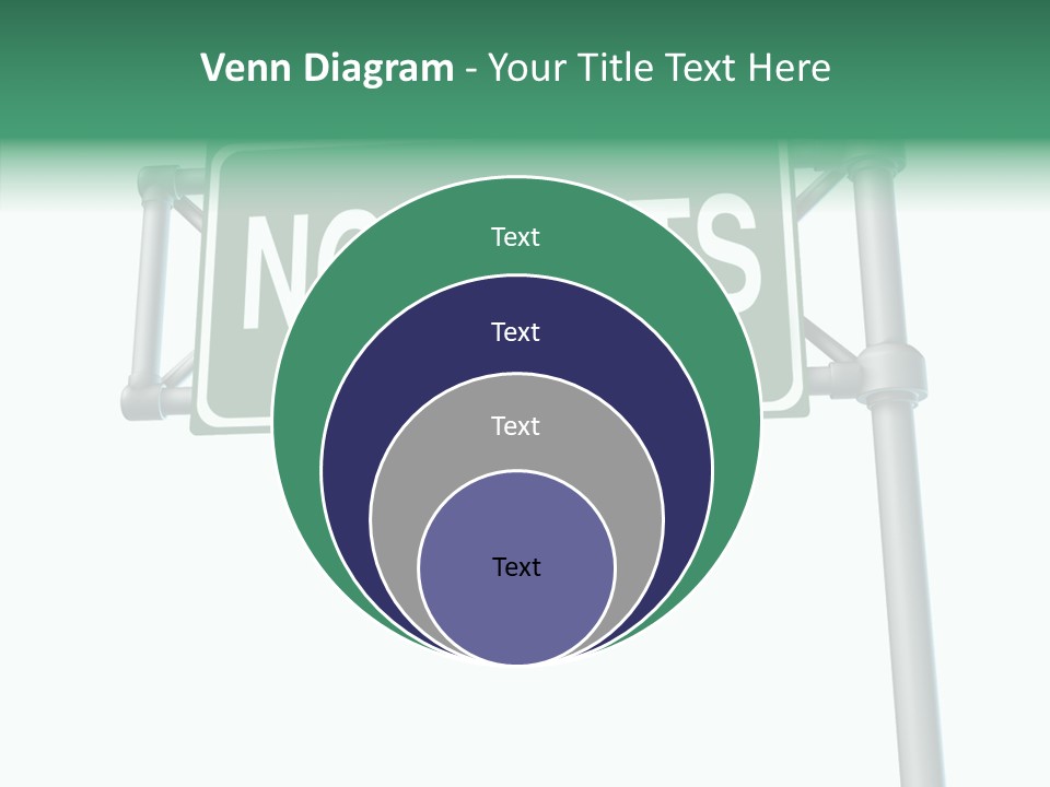 Planning Sign Street Sign PowerPoint Template