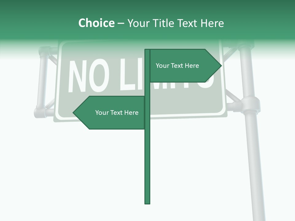 Planning Sign Street Sign PowerPoint Template