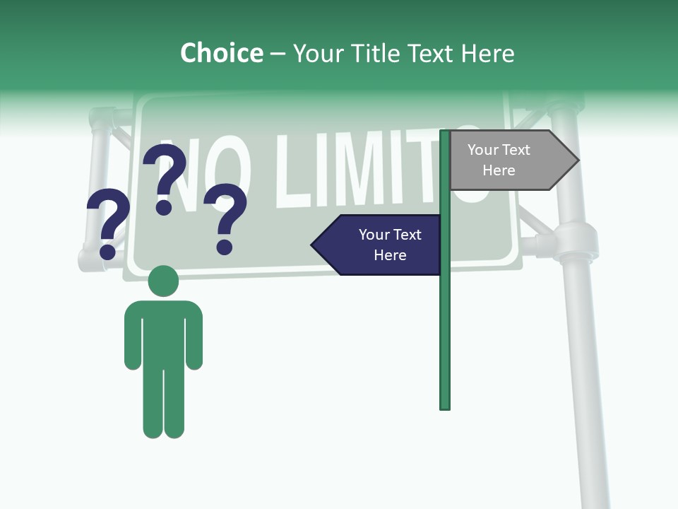 Planning Sign Street Sign PowerPoint Template