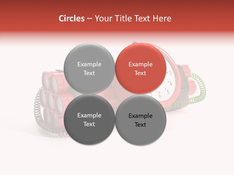 Alarm Danger White PowerPoint Template