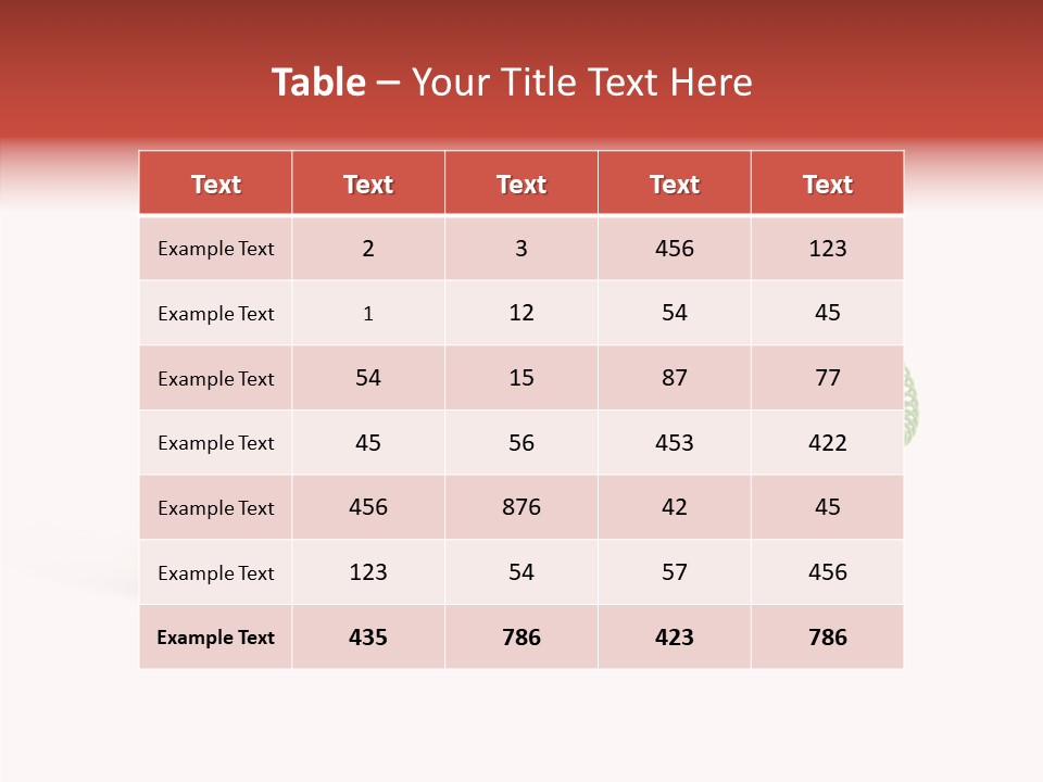 Alarm Danger White PowerPoint Template
