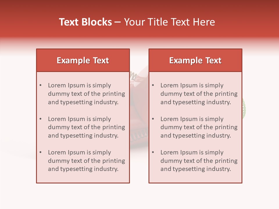 Alarm Danger White PowerPoint Template