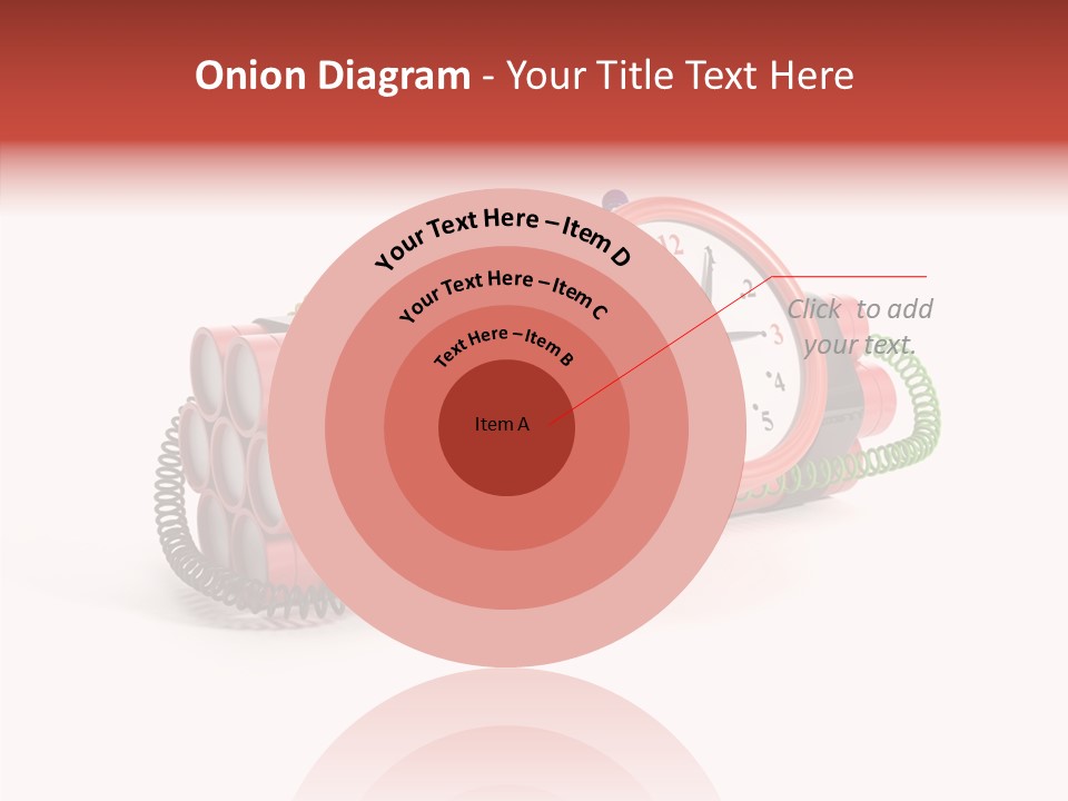 Alarm Danger White PowerPoint Template