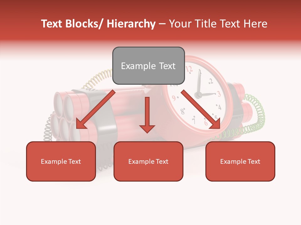 Alarm Danger White PowerPoint Template
