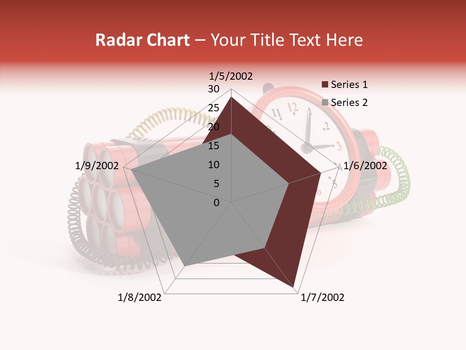 Alarm Danger White PowerPoint Template
