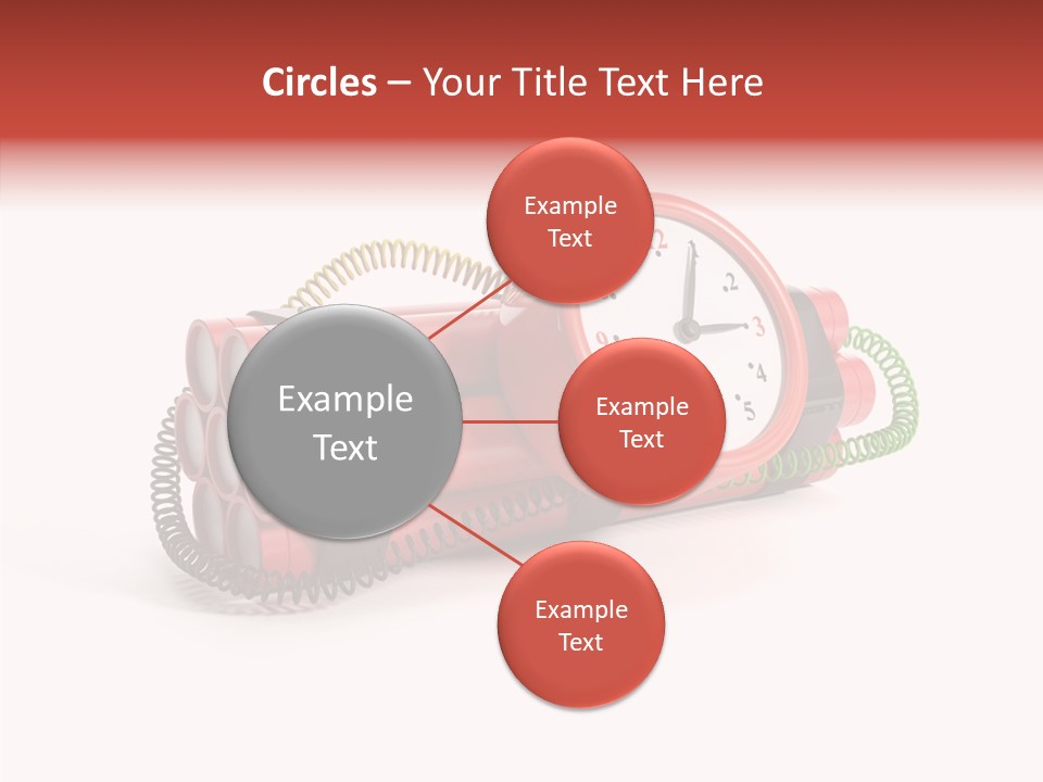 Alarm Danger White PowerPoint Template