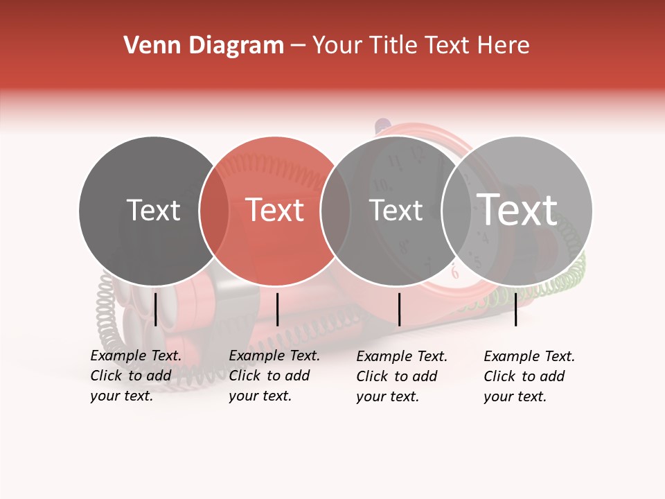 Alarm Danger White PowerPoint Template