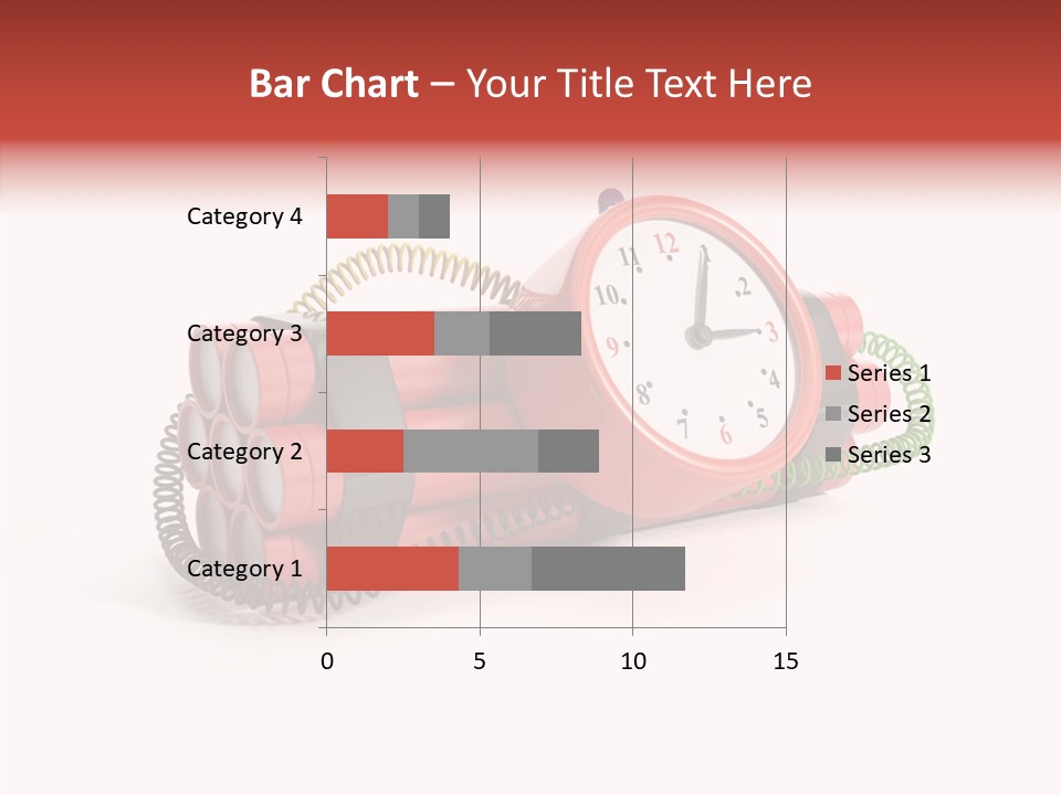 Alarm Danger White PowerPoint Template