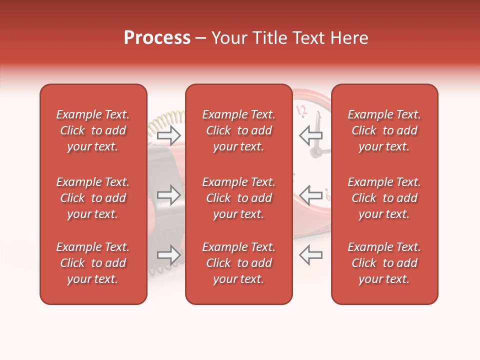 Alarm Danger White PowerPoint Template