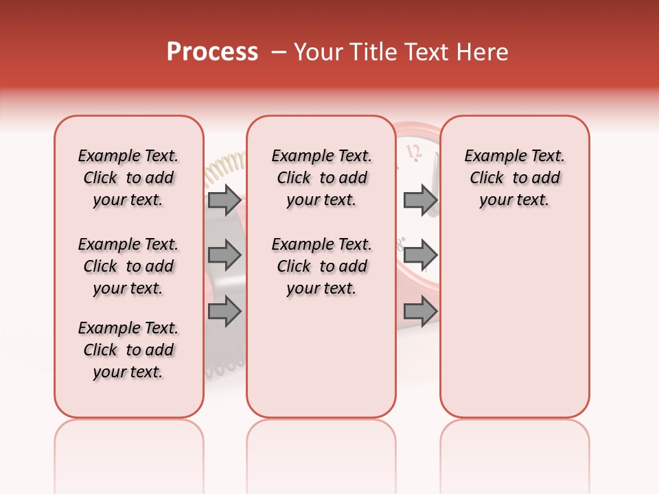 Alarm Danger White PowerPoint Template
