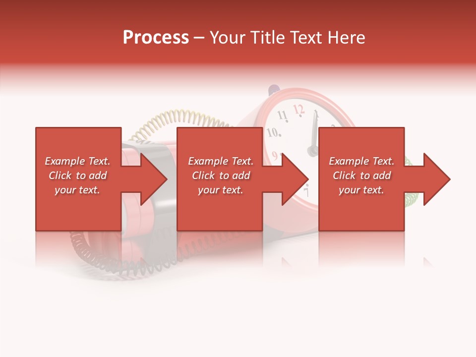 Alarm Danger White PowerPoint Template
