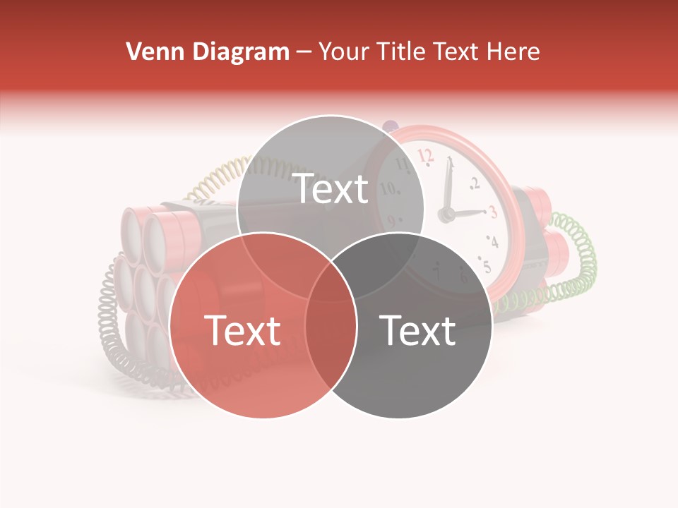 Alarm Danger White PowerPoint Template