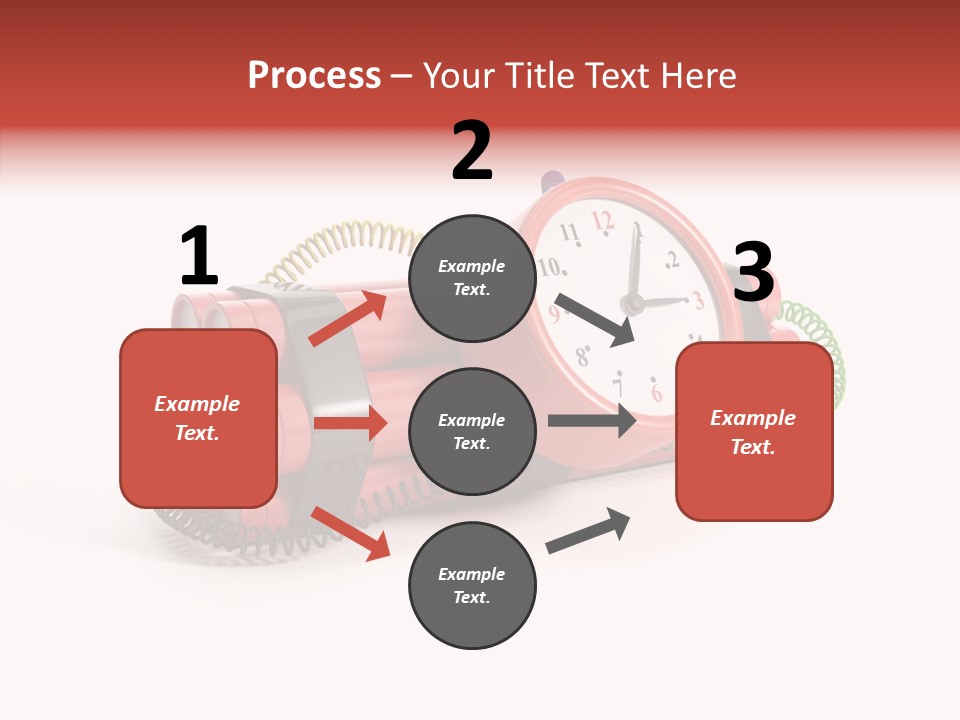 Alarm Danger White PowerPoint Template