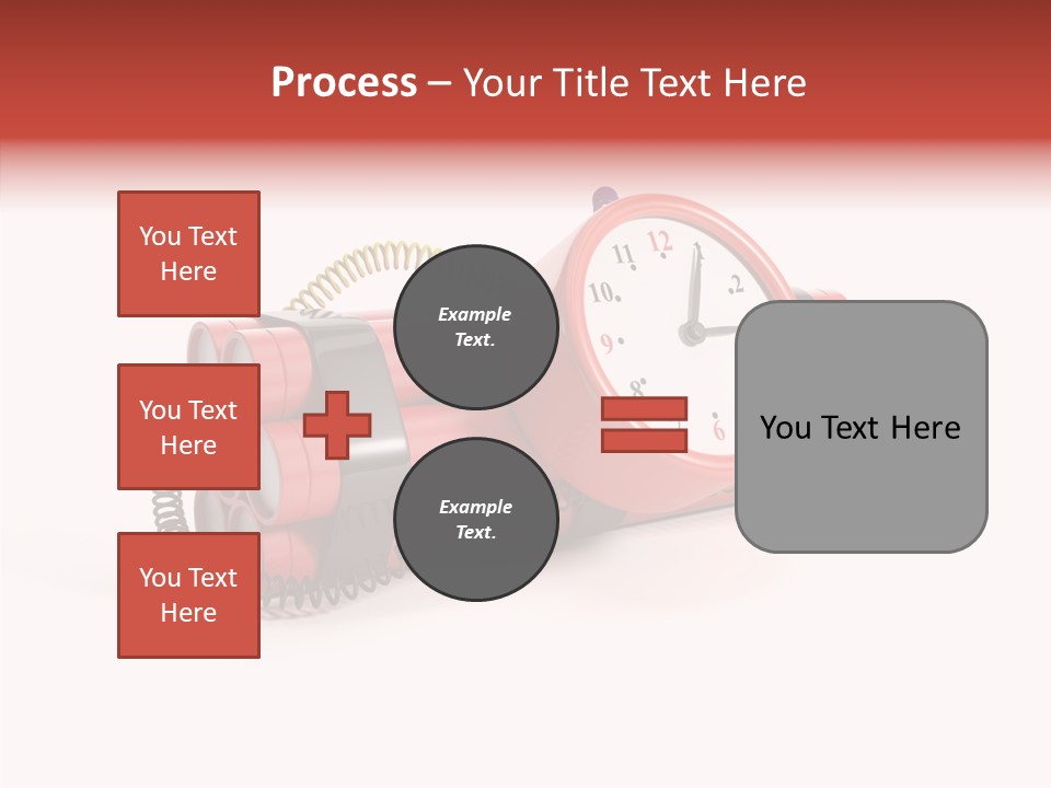 Alarm Danger White PowerPoint Template