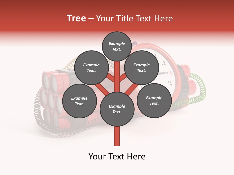 Alarm Danger White PowerPoint Template