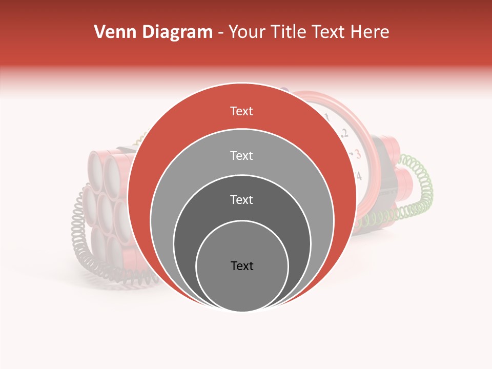 Alarm Danger White PowerPoint Template