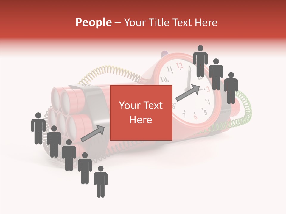 Alarm Danger White PowerPoint Template