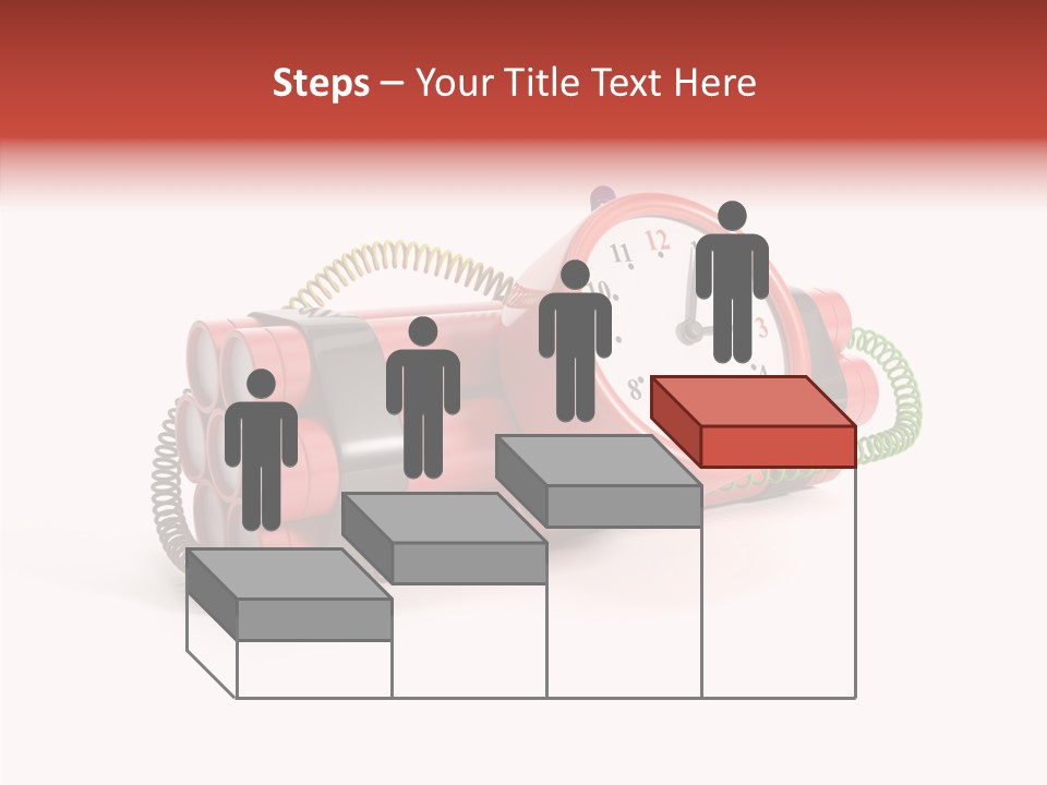 Alarm Danger White PowerPoint Template