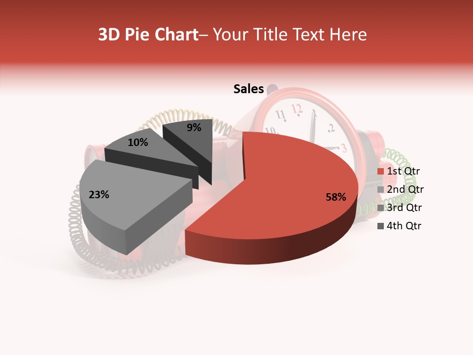 Alarm Danger White PowerPoint Template