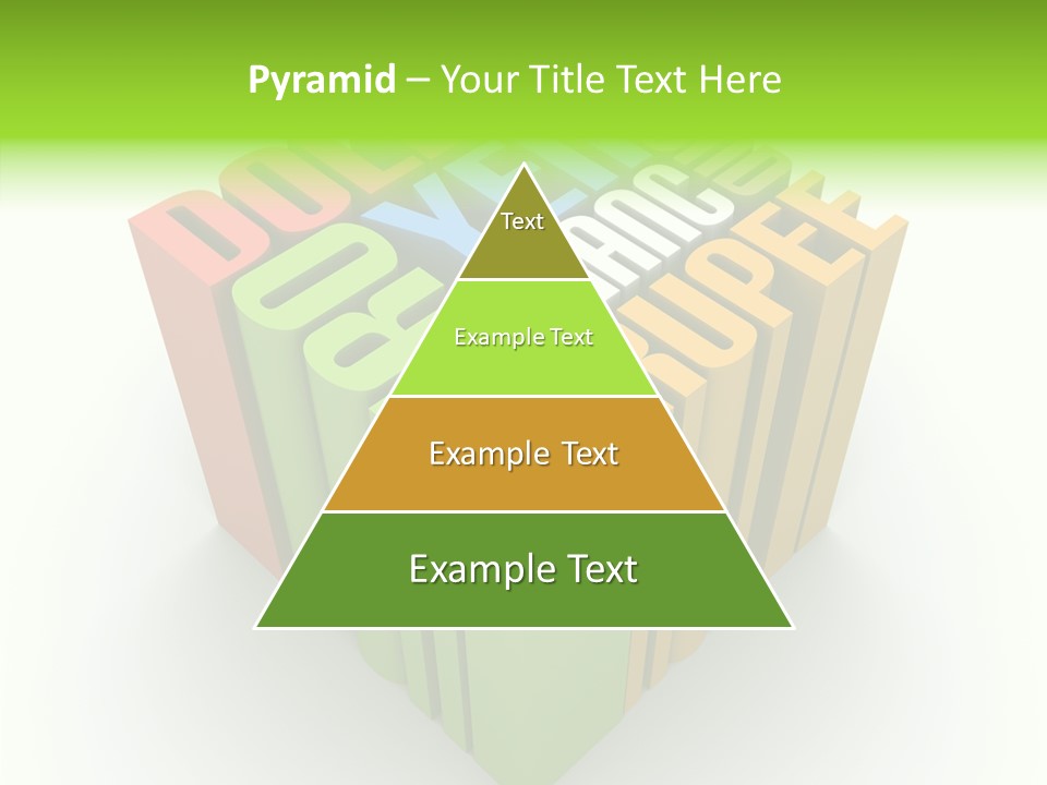 Abstract Alphabet White PowerPoint Template