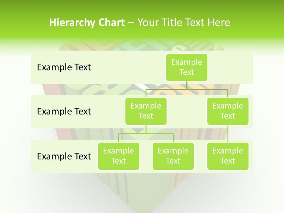 Abstract Alphabet White PowerPoint Template