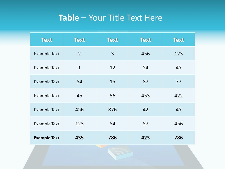 Downloading App Computer PowerPoint Template