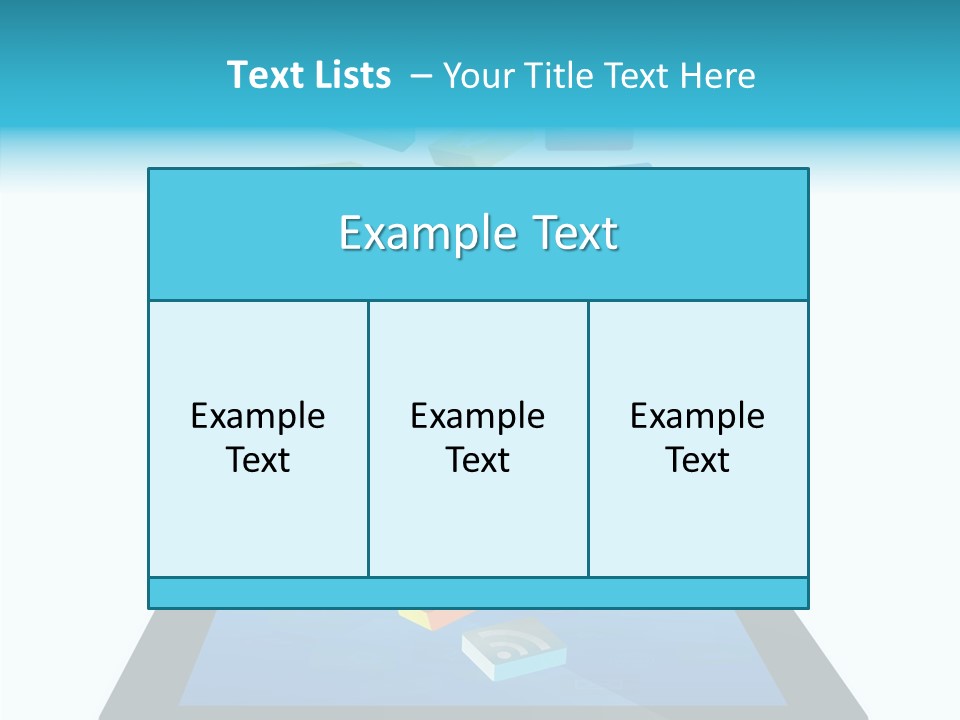 Downloading App Computer PowerPoint Template