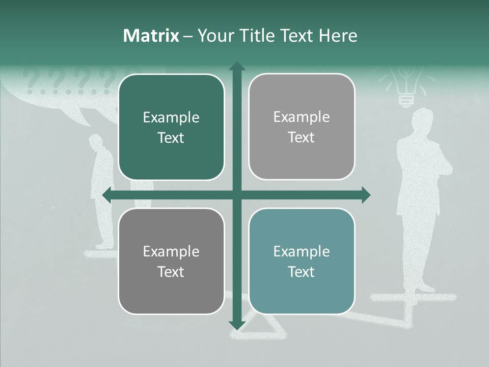 Green Thinking Success PowerPoint Template